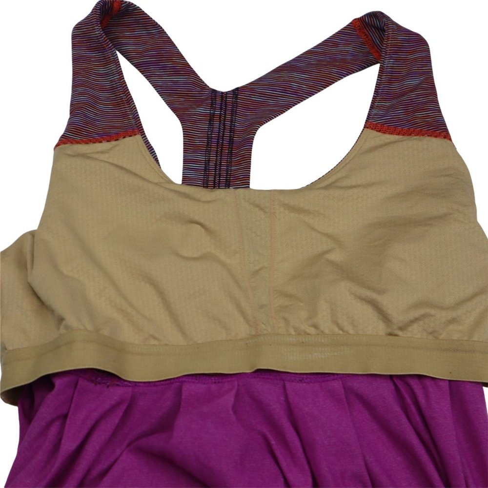 Lululemon Womens Tank Purple racerback  Size 8 - Picture 8 of 11